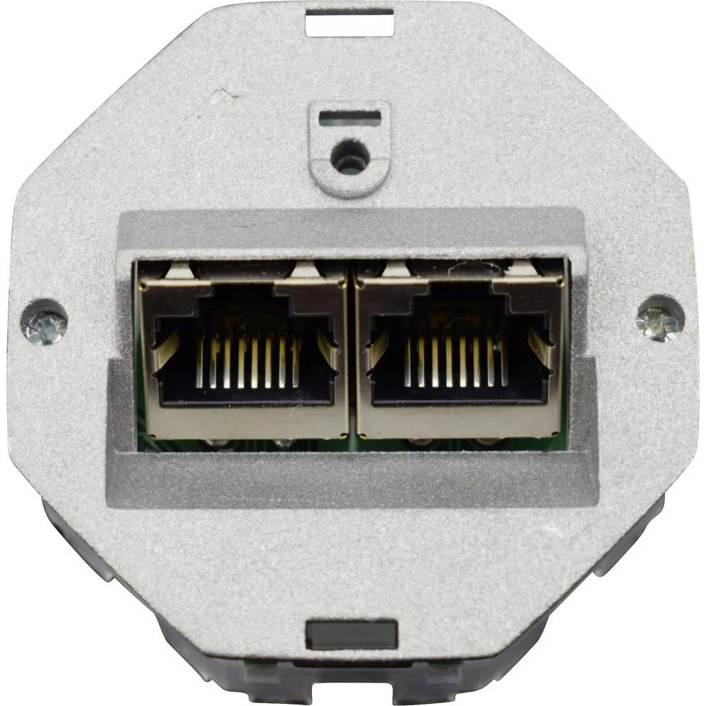Mrežna utičnica Podžbukna Upotreba/utičnica sa središnjom pločom CAT 6A KOMOS KDD 500 slika