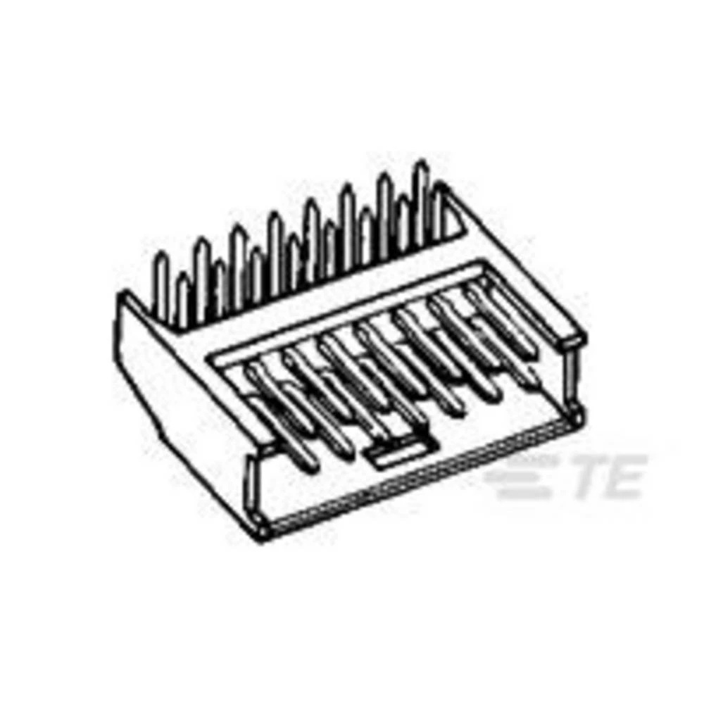 TE Connectivity AMPMODU Shrouded HeadersAMPMODU Shrouded Headers 280390-1 AMP slika