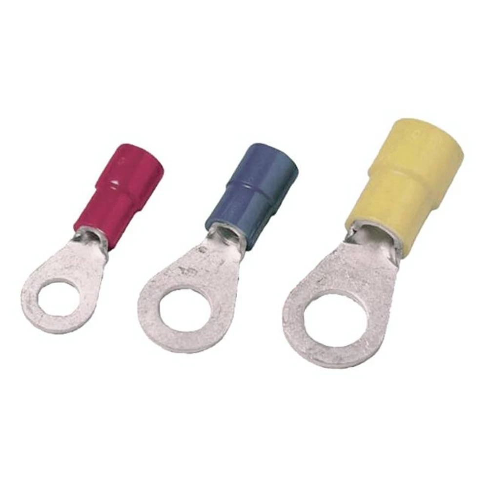 Intercable 180841 prstenasta kabelska stopica  Presjek (maks.)=1.00 mm²  izolirani dio crvena 100 St. slika