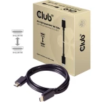 club3D HDMI Priključni kabel [1x Muški konektor HDMI - 1x Muški konektor HDMI] 2 m Crna