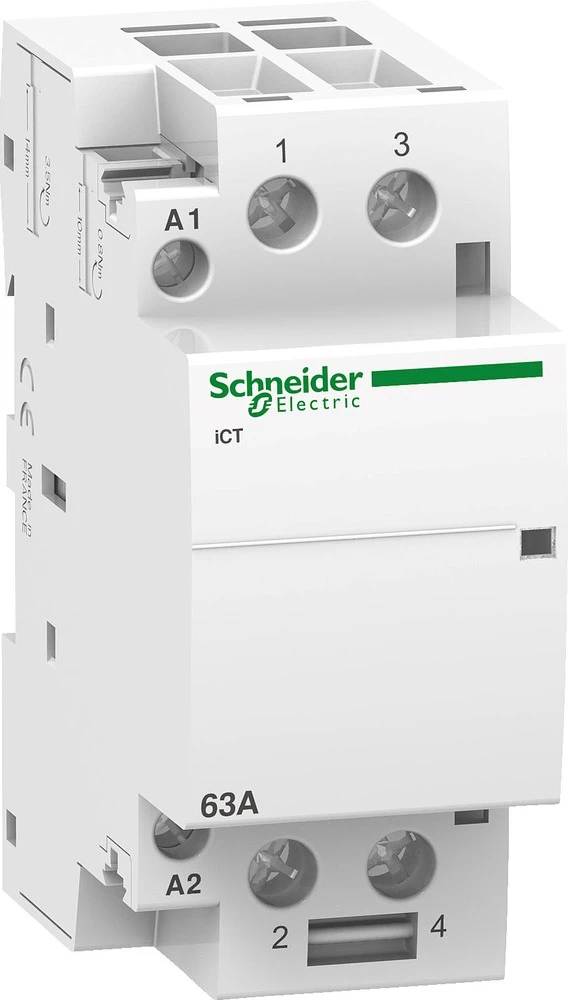 Schneider Electric A9C20162 Instalacijski kontaktor 1 ST 2 zatvarač 1.6 W 250 V/AC 63 A slika