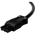 Adels-Contact 14846320 mrežni priključni kabel slobodan kraj - mrežni konektor Ukupan broj polova: 2 + PE crna 2.00 m 50 St.