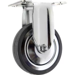 TOOLCRAFT TO-5137932 Fiksna guma za kotače 100 mm s montažnom pločom