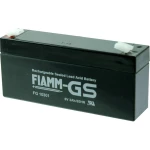 Olovni akumulator 6 V 3 Ah Fiamm PB-6-3 FG10301 Olovno-koprenasti (Š x V x d) 134 x 66 x 33 mm Plosnati priključak 4.8 mm Bez od