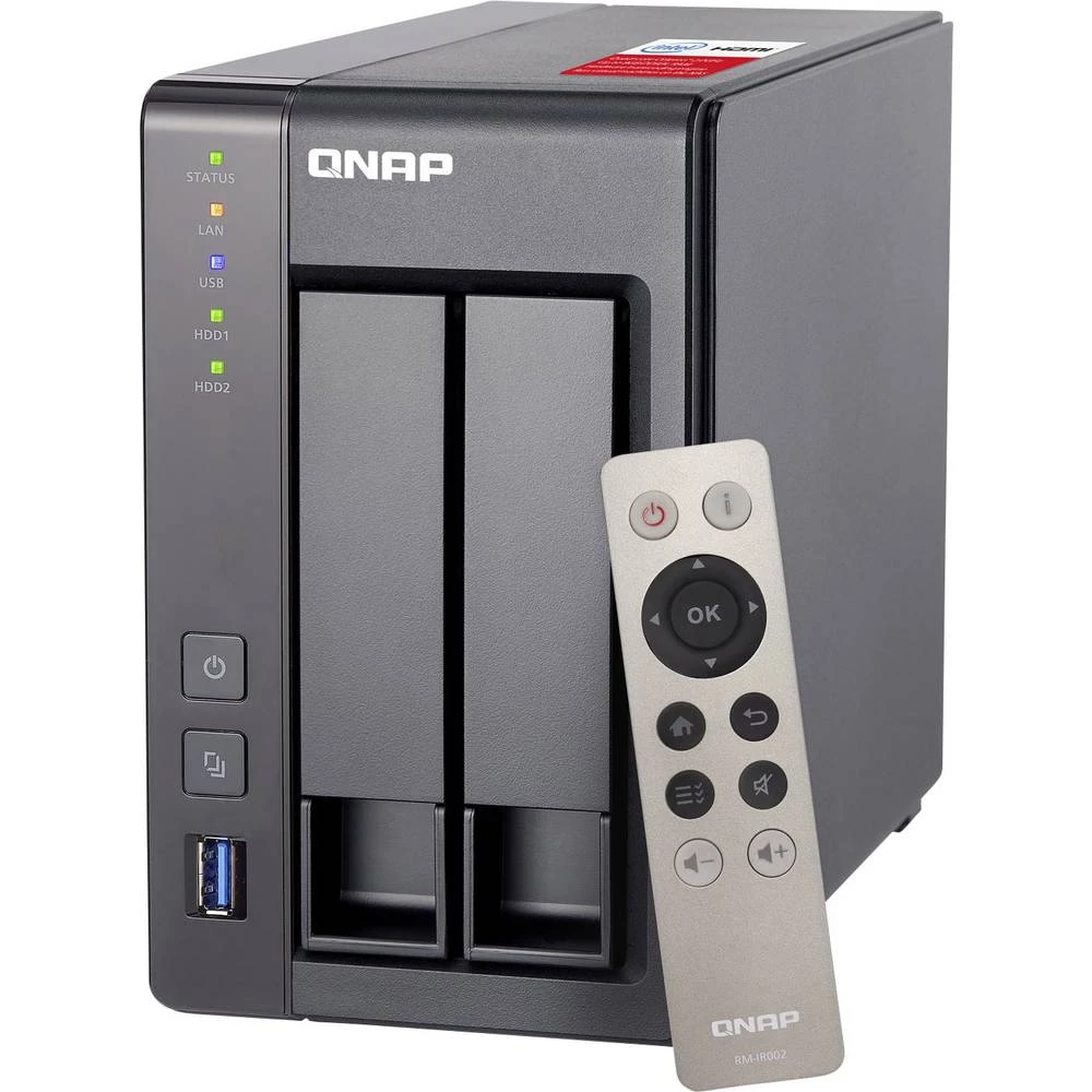 NAS-Server kućište QNAP TS-251+-2G TS-251+-2G 2 Bay slika