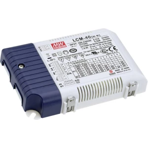 LED poganjač, LED Trafo, konstantni napon, konstantna struja Mean Well LCM-40DA 42 W (maks.) 350 - 1.05 mA 2 - 100 V/DC zaštita slika