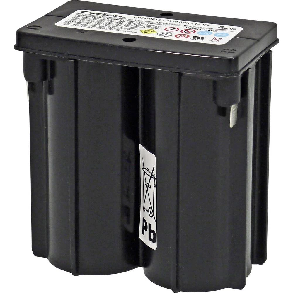 Olovni akumulator 4 V 8 Ah EnerSys Hawker Cyclon E 0859-0010 Olovno-koprenasti (Š x V x d) 97 x 102 x 54 mm Plosnati priključak slika