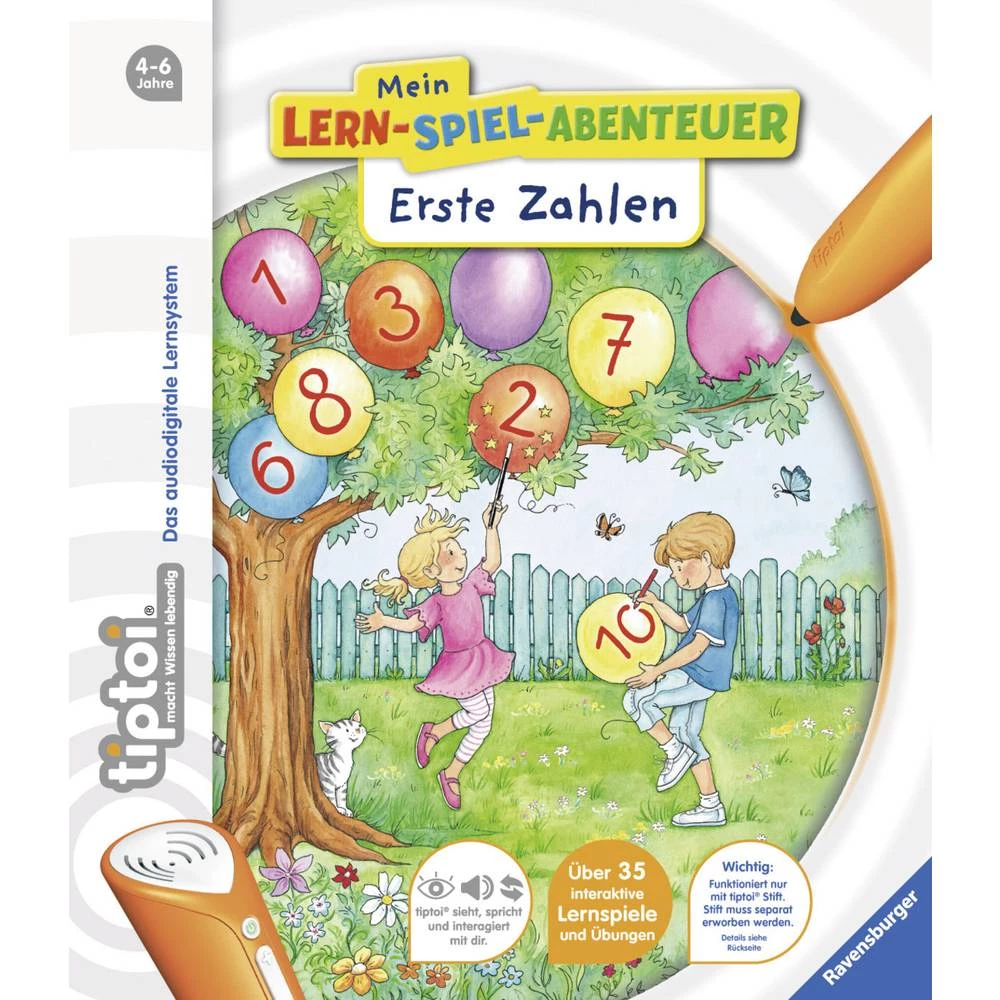Ravensburger Ravensburger tiptoi® Prvi brojevi tiptoi® Erste Zahlen 41801 slika