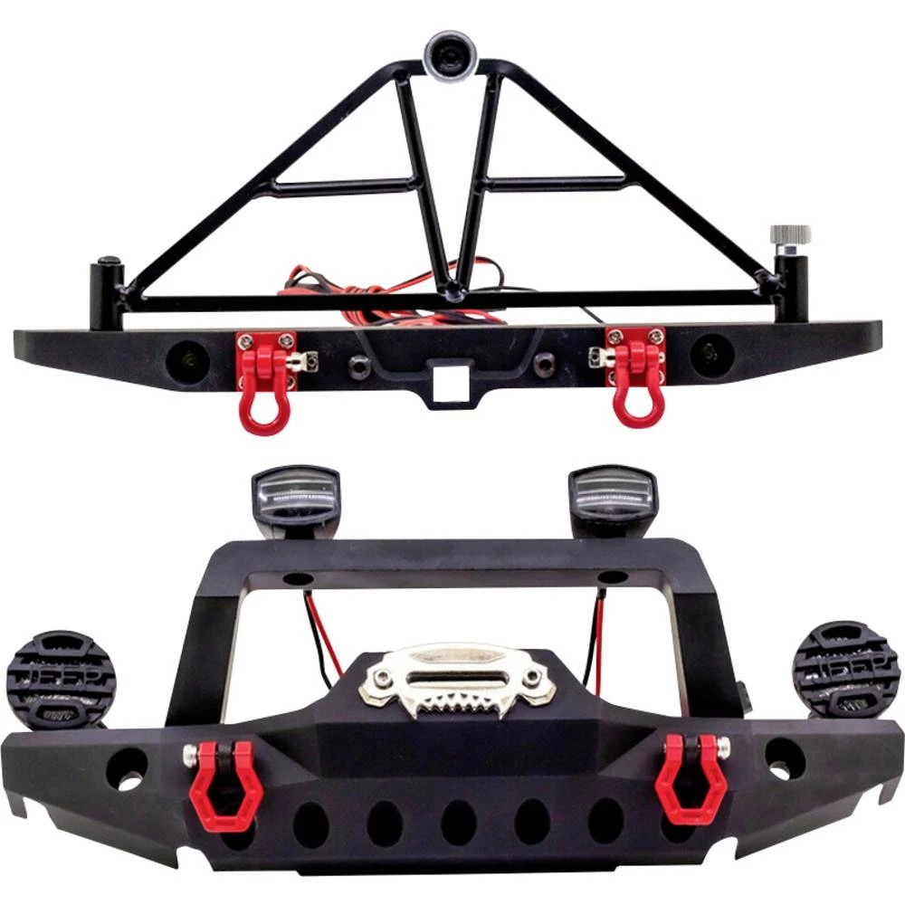 Absima 2320122 tuning dio Komplet metalnih branika v / h za mjerenje 1:10 slika