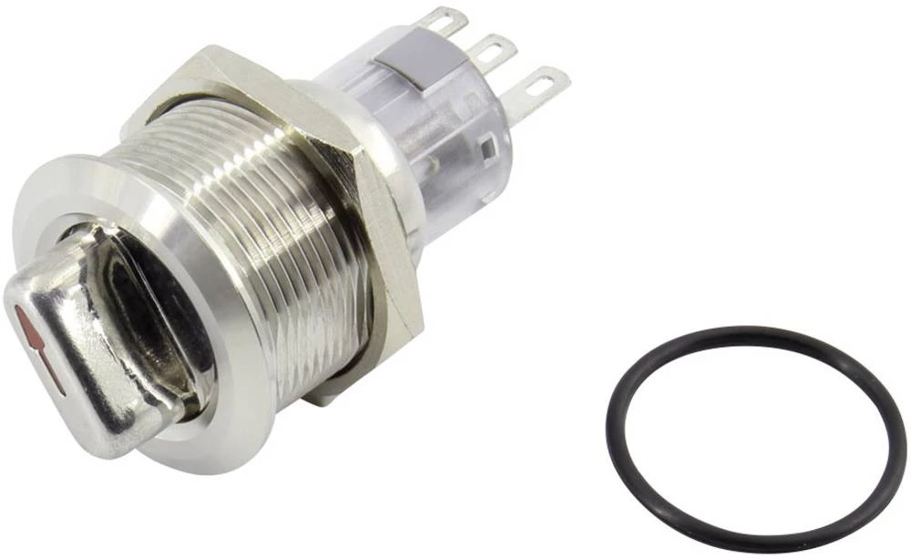 Okretni prekidač 250 V 5 A Pozicije prebacivanja 2 1 x 90 ° TRU COMPONENTS TC-GQ22-A-11X/21/S203 IP40 1 ST slika