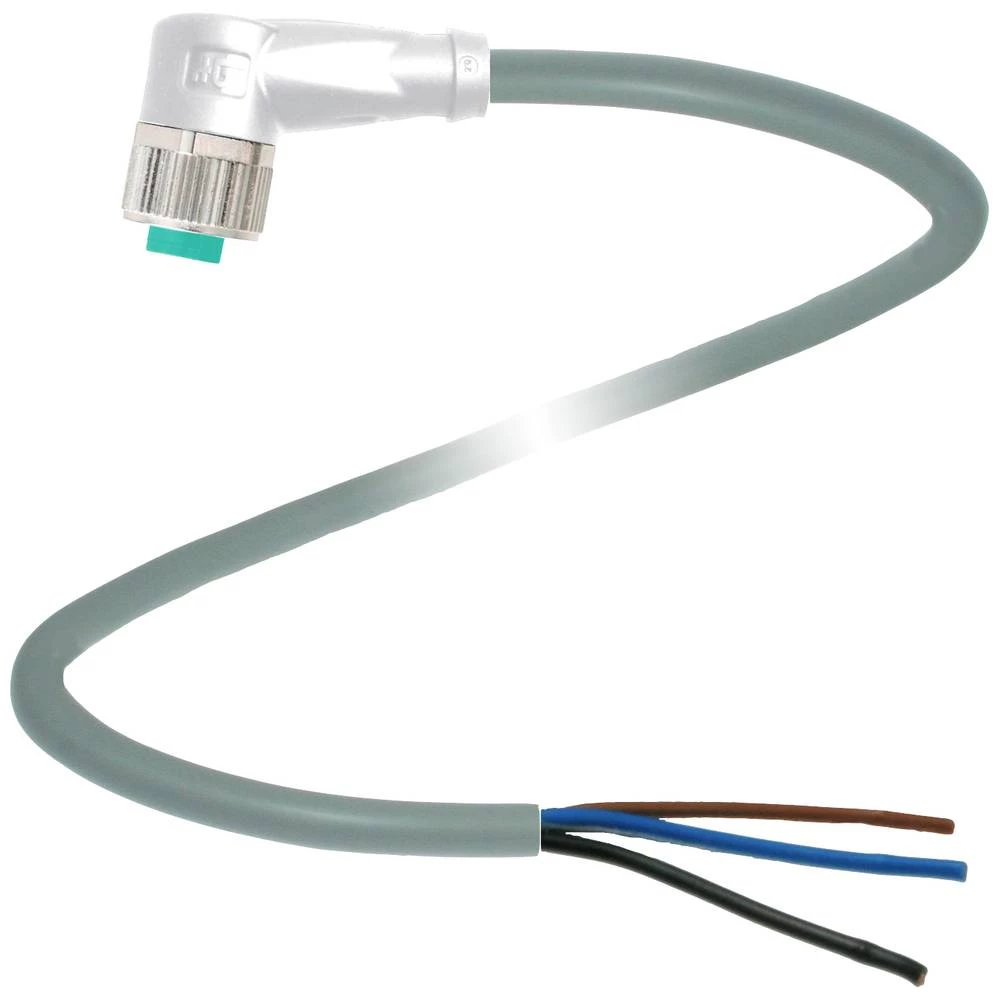 Pepperl+Fuchs 196011 utični konektor za senzor/aktivator, konfekcionirani 15 m Broj polova: 3 1 St. slika