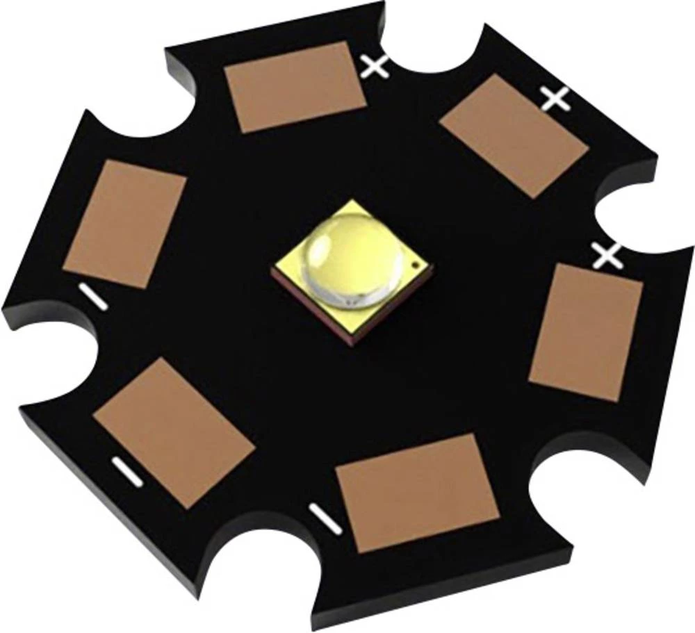 TRU COMPONENTS SMD LED Bijela ATT.CALC.EEK: A++ (A++ - E) 0.9 W 60 ° 6 V 100 mA TRU-LEDMO-STAR-130 slika