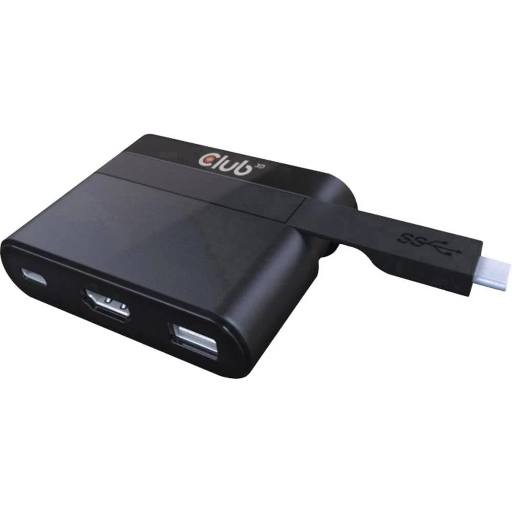 club3D USB / HDMI Adapter [1x Muški konektor USB-C&trade; - 1x Ženski konektor HDMI, Ženski konektor USB-C&trade;, Ženski konekt slika