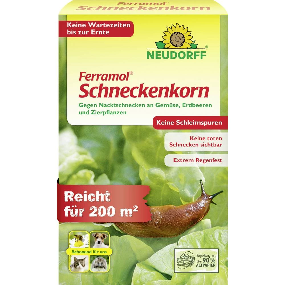 Neudorff 00672 Ferramol kuglice za puževe 1 kg slika