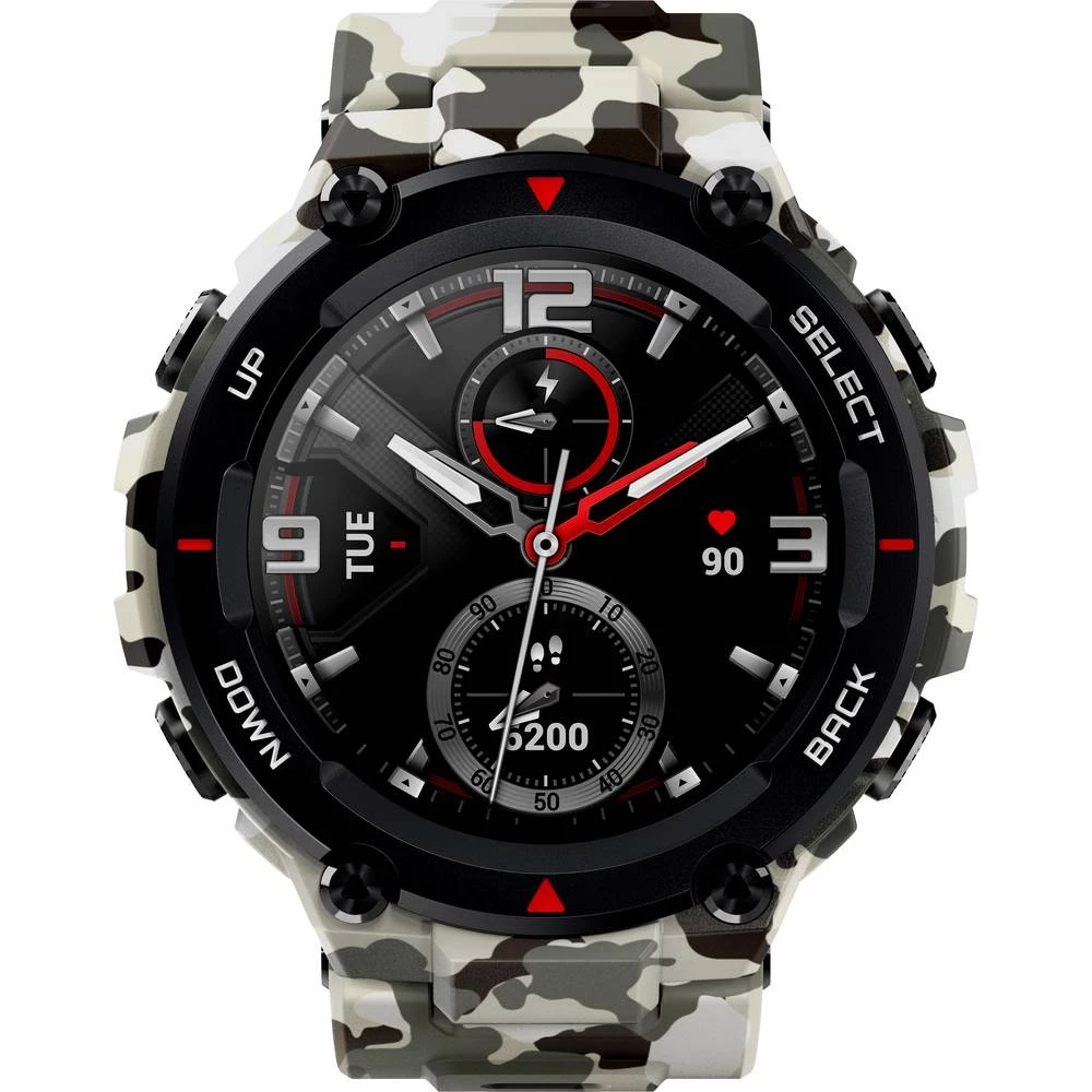 gps sportski sat Amazfit T-Rex kamuflažna boja slika