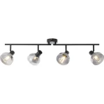 stropna svjetiljka E14 18 W Brilliant Reflekt 82732/06 crna (mat), staklo (mat)