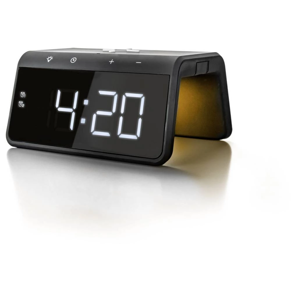 Caliber Audio Technology indukcijski punjač HCG019Qi HCG019Qi/B Izlazi Qi standard, USB Crna slika