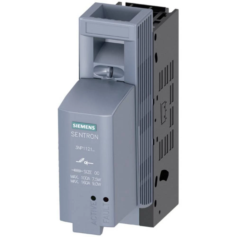 <br>  Siemens<br>  3NP11211CA24<br>  sigurnosna teretna rastavna sklopka<br>  <br>  <br>  Veličina osigurača = 000<br>  <br>  160 A<br>  <br>  240 V/AC, 120 V/DC<br>  1 St.<br> slika