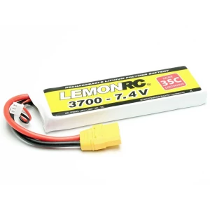 LemonRC lipo akumulatorski paket za modele 7.4 V 3700 mAh Broj ćelija: 2 35 C softcase XT90 slika