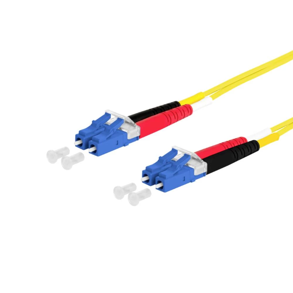 Metz Connect 151P1JOJO20E staklena vlakna svjetlovodi priključni kabel [1x LC-D priključak - 1x LC-D priključak] 9/125 µ 2 m slika
