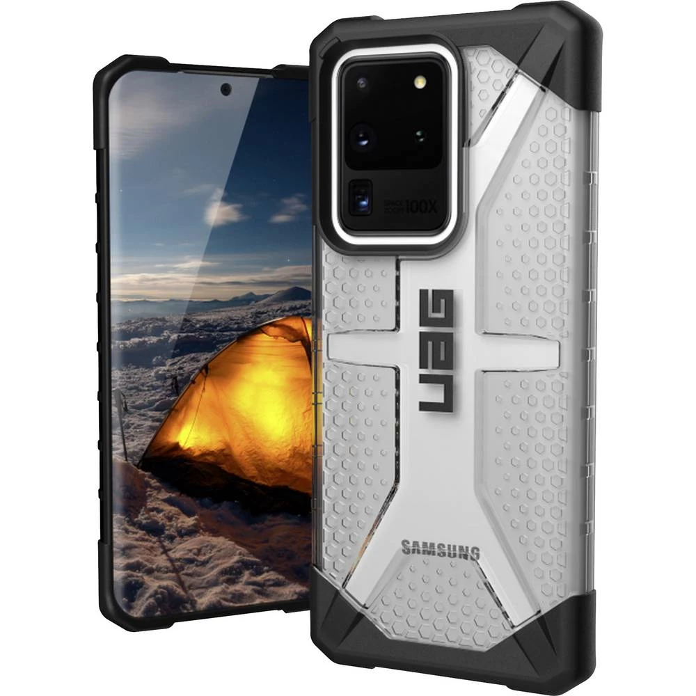 Urban Armor Gear Plasma vanjska torbica za mobilni telefon Galaxy S20 Ultra 5G led, prozirna slika