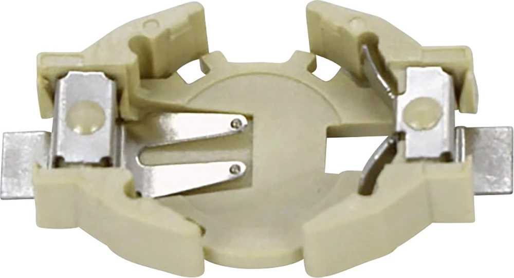 Držač za okrugle ćelije 1 CR 1225 Horizontalni, Površinska montaža SMD (D x Š x V) 23.7 x 12.7 x 4.8 mm Takachi SMTU1225 slika