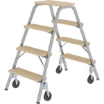Günzburger Steigtechnik 39014 dvostruka prenosiva stepenica montaža s alatom Radna visina (maks.): 2.8 m