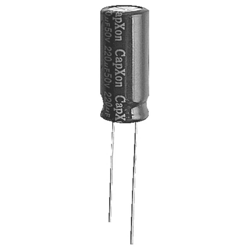 Capxon elektrolitski kondenzator radijalno ožičen 50 V/DC 20 % 1 kom. slika