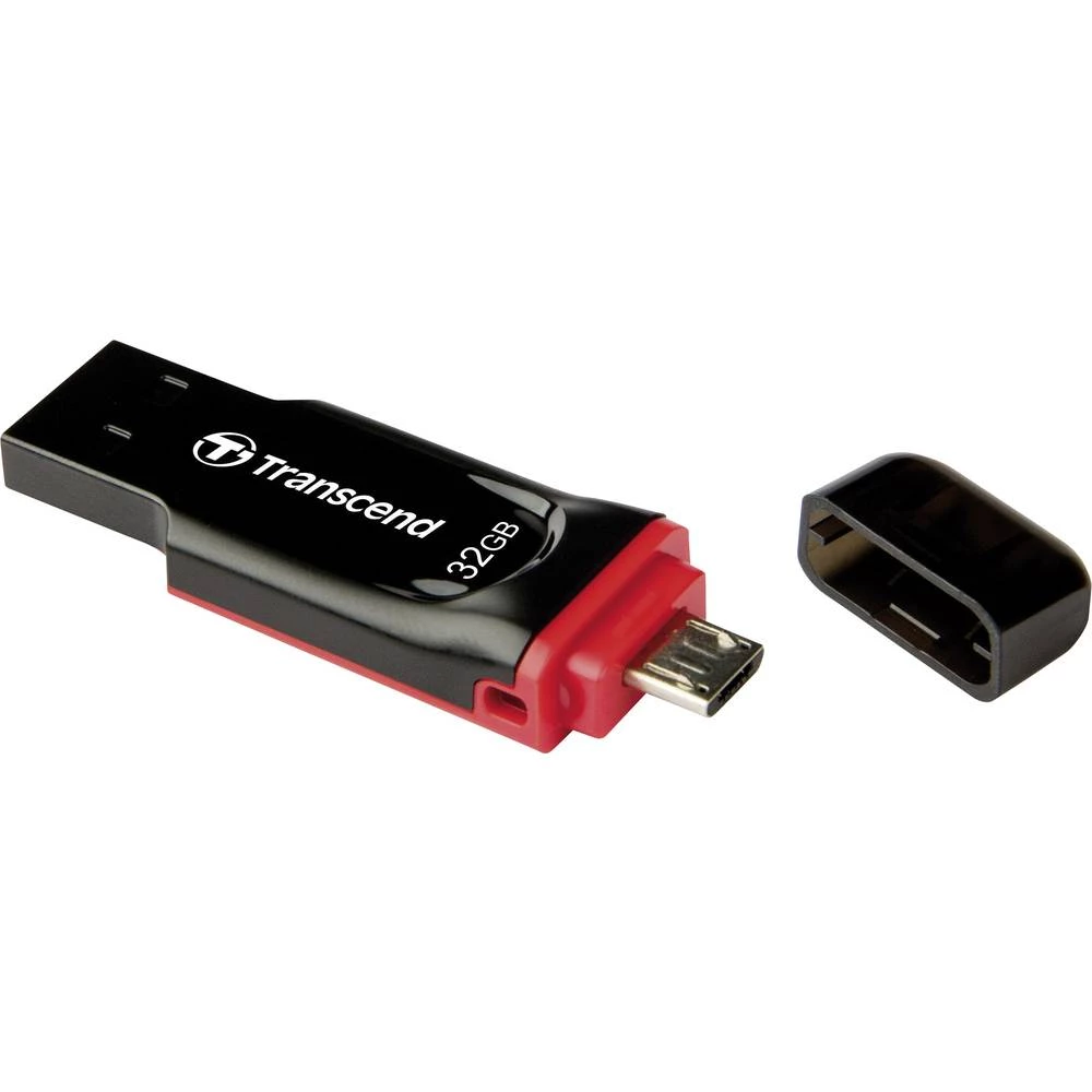 USB memorijski uređaj za pametne telefone/tablet računala Transcend JetFlash 340 32 GB USB 2.0, Micro USB 2.0 slika