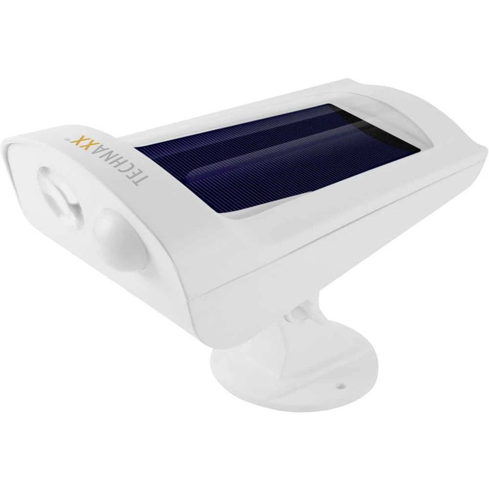 Solarna točka s detektorom pokreta 2.2 W Dnevno svjetlo-bijela Technaxx 4783 TX-114 Bijela slika