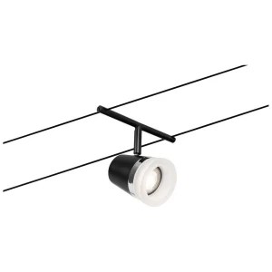Paulmann WireDC Spot Cone svjetiljka za niskonaponski sustav na užetu   GU5.3   crna (mat), krom boja slika