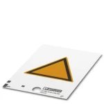 Znak upozorenja Samoljepljiva folija 100 mm DIN 61010-1 10 ST