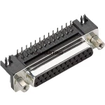 D-SUB letva s muškim kontaktima 90 ° broj polova: 25 lemni priključak Harting 09 68 363 5812 1 kom.