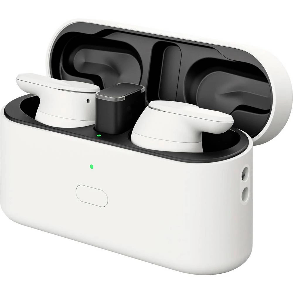 EPOS ADAPT E1 In Ear Headset bežični, Bluetooth® stereo bijela poništavanje buke, smanjivanje šuma mikrofona slušalice s slika