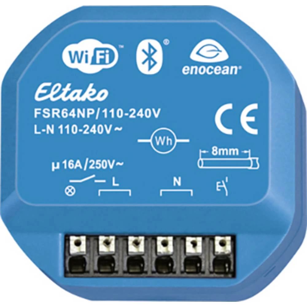 Eltako pokretač FSR64NP/110-240V prekidač impulsa ugradnja slika