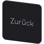 Siemens 3SU1900-0AF16-0AG0 ploča za natpise kvadratan (Š x V) 22 mm x 22 mm natrag crna, bijela 10 St.