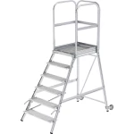 Günzburger Steigtechnik 58106 aluminij podijum stepenice montaža s alatom Radna visina (maks.): 3.5 m