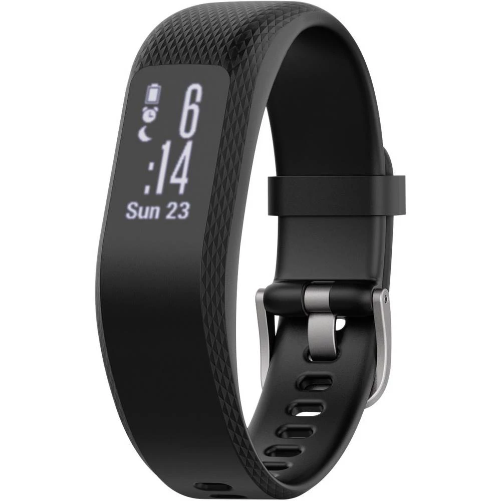 Uređaj za praćenje aktivnosti Garmin vivosmart 3 Black L L Crna slika