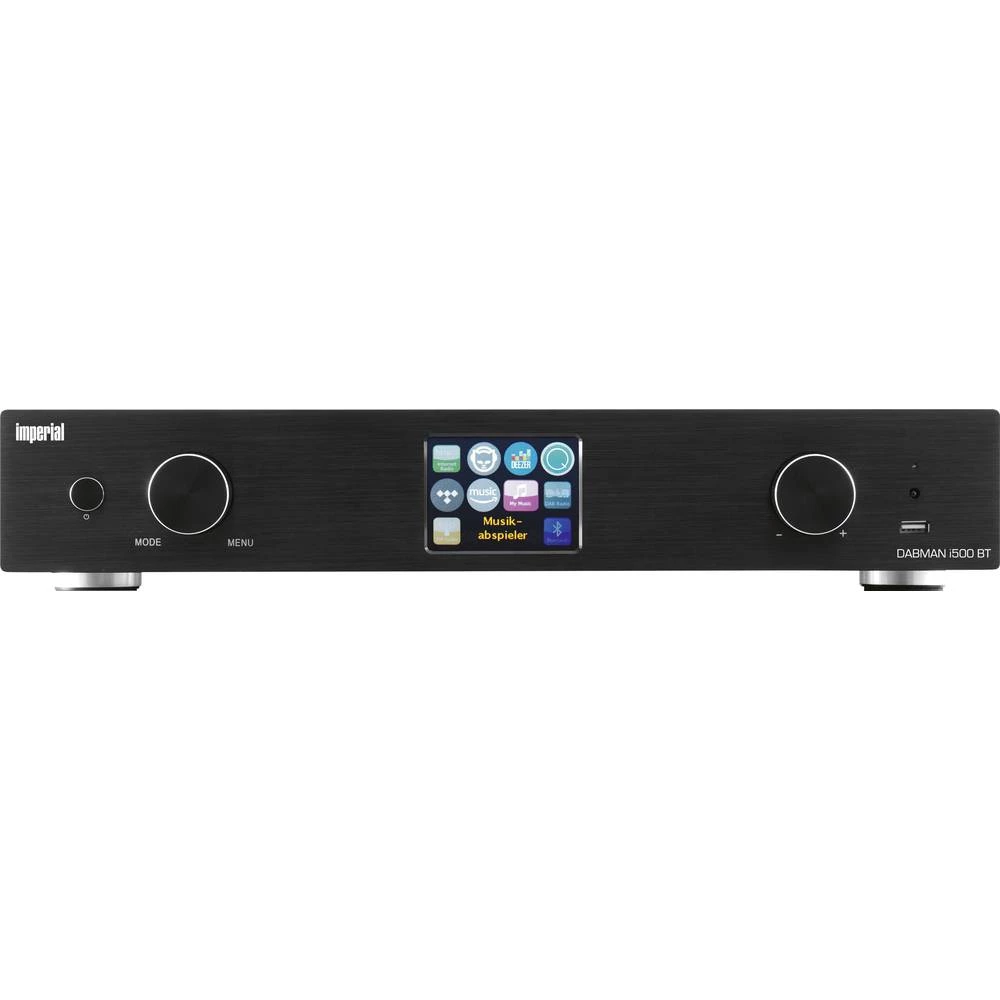 Internet radio HiFi - tuner Imperial DABMAN i500BT Crna Bluetooth®, DAB+, USB, WLAN slika