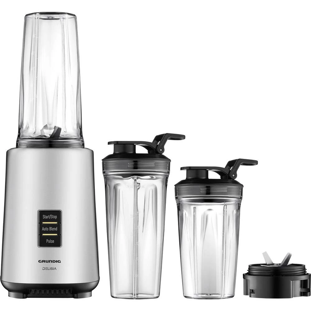 Aparat za Smoothie Grundig SM 7680 1000 W Plemeniti čelik, Crna slika