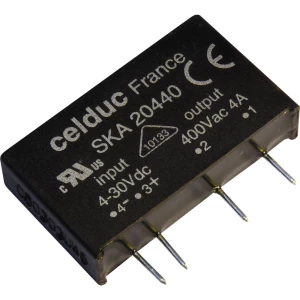 celduc® relais poluvodički relej SKA20421 5 A Preklopni napon (maks.): 275 V/AC, 275 V/DC prebacivanje slučajnim odabirom 1 St. slika