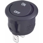 TRU COMPONENTS Ozibni prekidač R13-112A-02 BB ON/OFF 250 V/AC 6 A 1 x OFF/ON zadržava položaj 1 ST