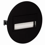 Zamel Sona 13-211-62 LED ugradbena zidna svjetiljka 0.42 W Toplo-bijela Crna