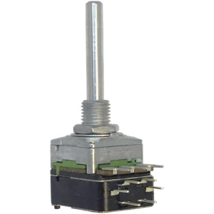 Potentiometer Service 63250-01402-5834/B5K Vrtljivi potenciometar 1-stupanjski, S pritisnim-poteznim prekidačem Mono 0.2 W 5 kOh slika