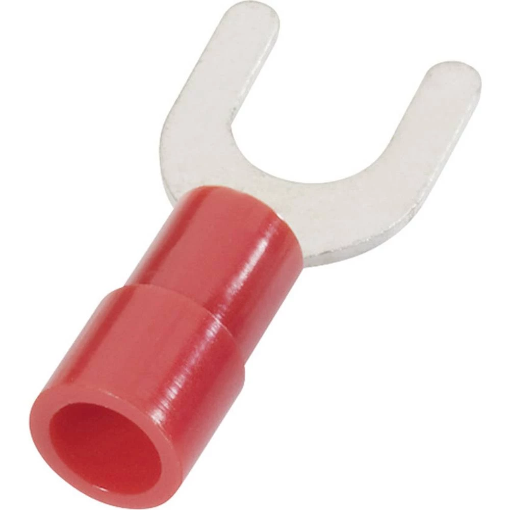 Cimco 180168 viljuškasta kabelska stopica 4 mm² 6 mm² Otvor Ø=10.5 mm izolirani dio žuta 1 kom. slika