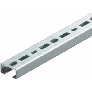 OBO Bettermann 1104599 Dodatna oprema za montažu (D x Š x V) 2000 x 35 x 18 mm 10 ST Metalna slika