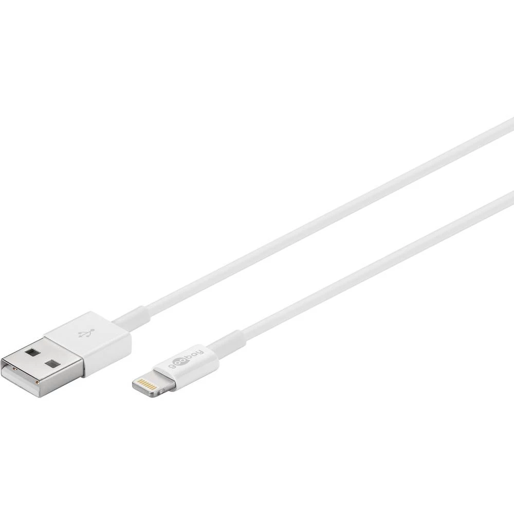 Goobay iPad/iPhone/iPod Kabel za punjenje/Podatkovni kabel [1x Muški konektor USB 2.0 tipa A - 1x Muški konektor Apple Dock Ligh slika