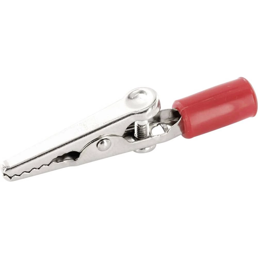 Krokodilska stezaljka Crvena Stezni raspon maks.: 4 mm dužina: 56.7 mm econ connect 100 ST slika