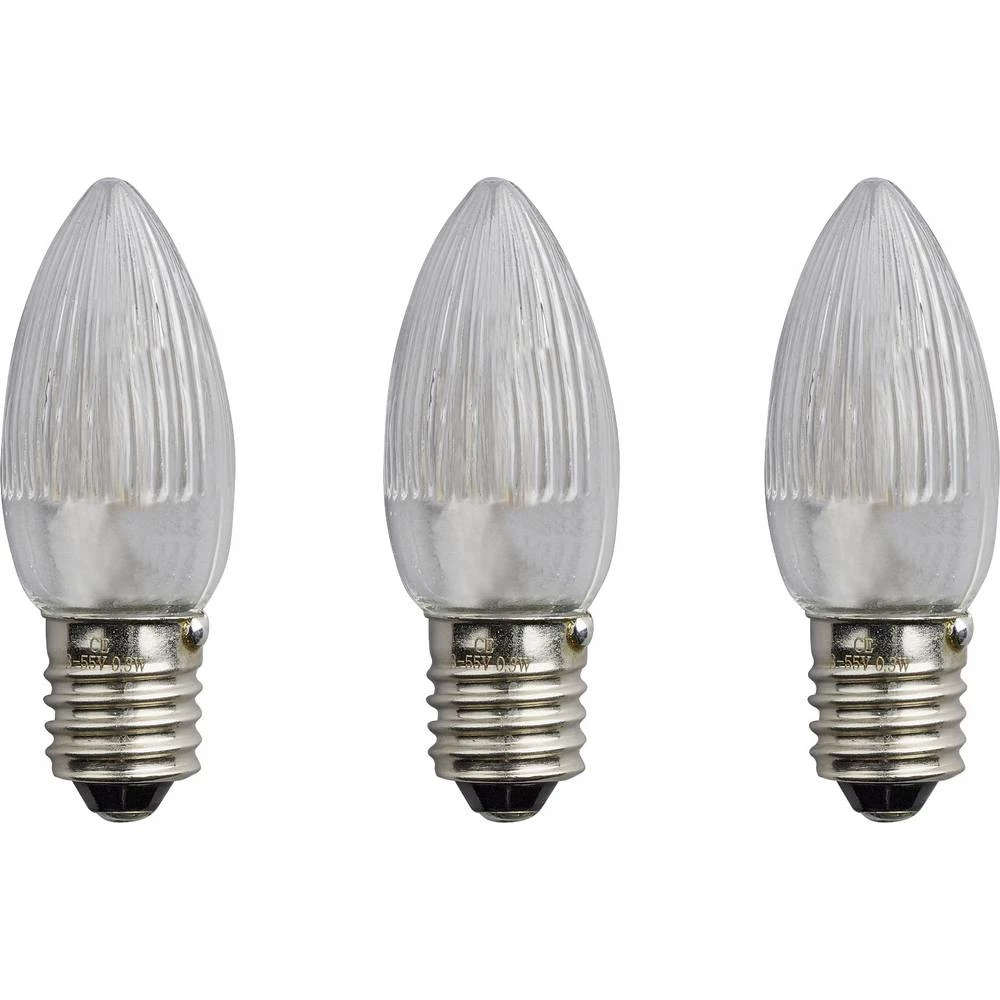 Hellum 920000 zamjenska lampica  3 St. E10 8 v toplo bijela slika