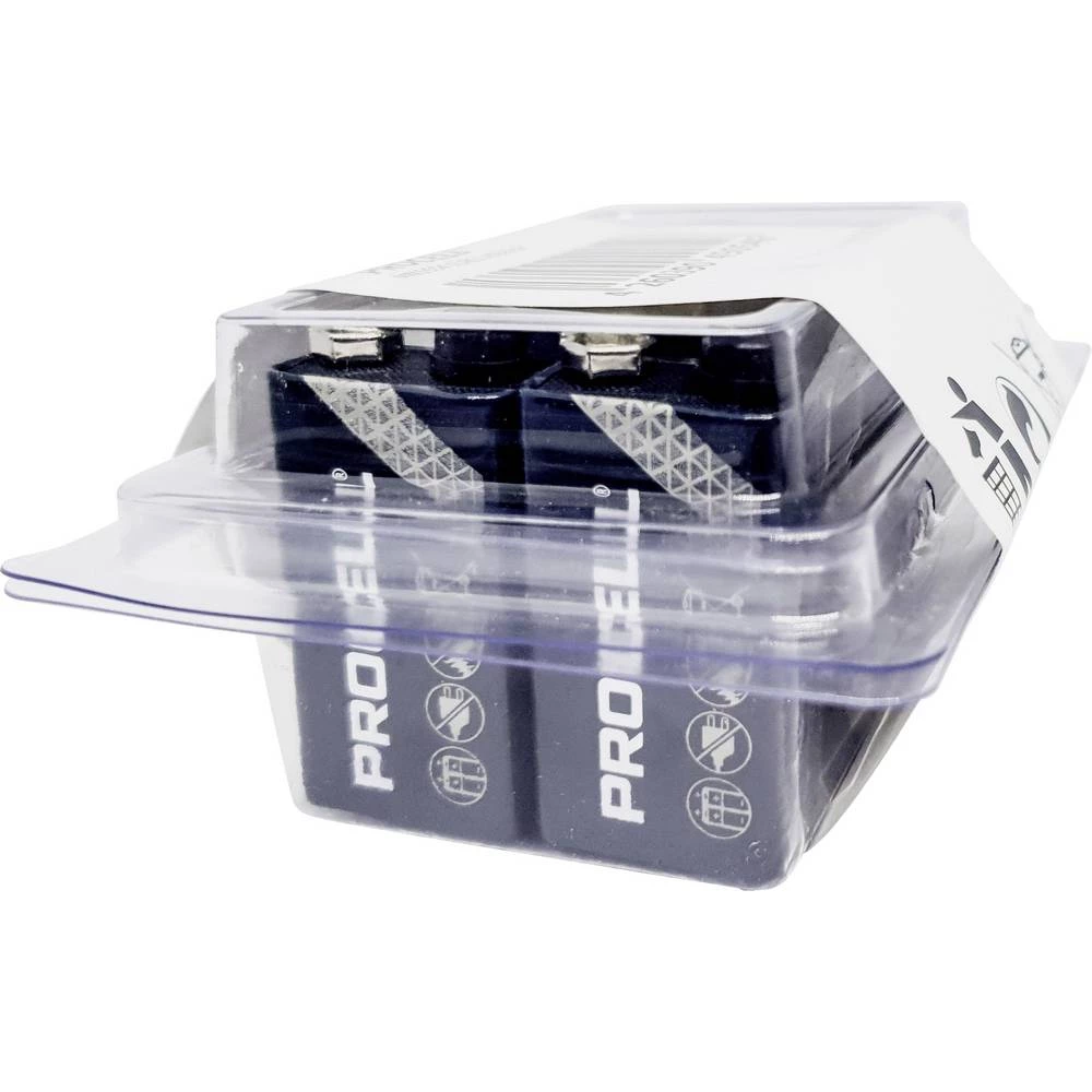 Duracell Procell Industrial 9 V block baterija alkalno-manganov 9 V 10 St. slika